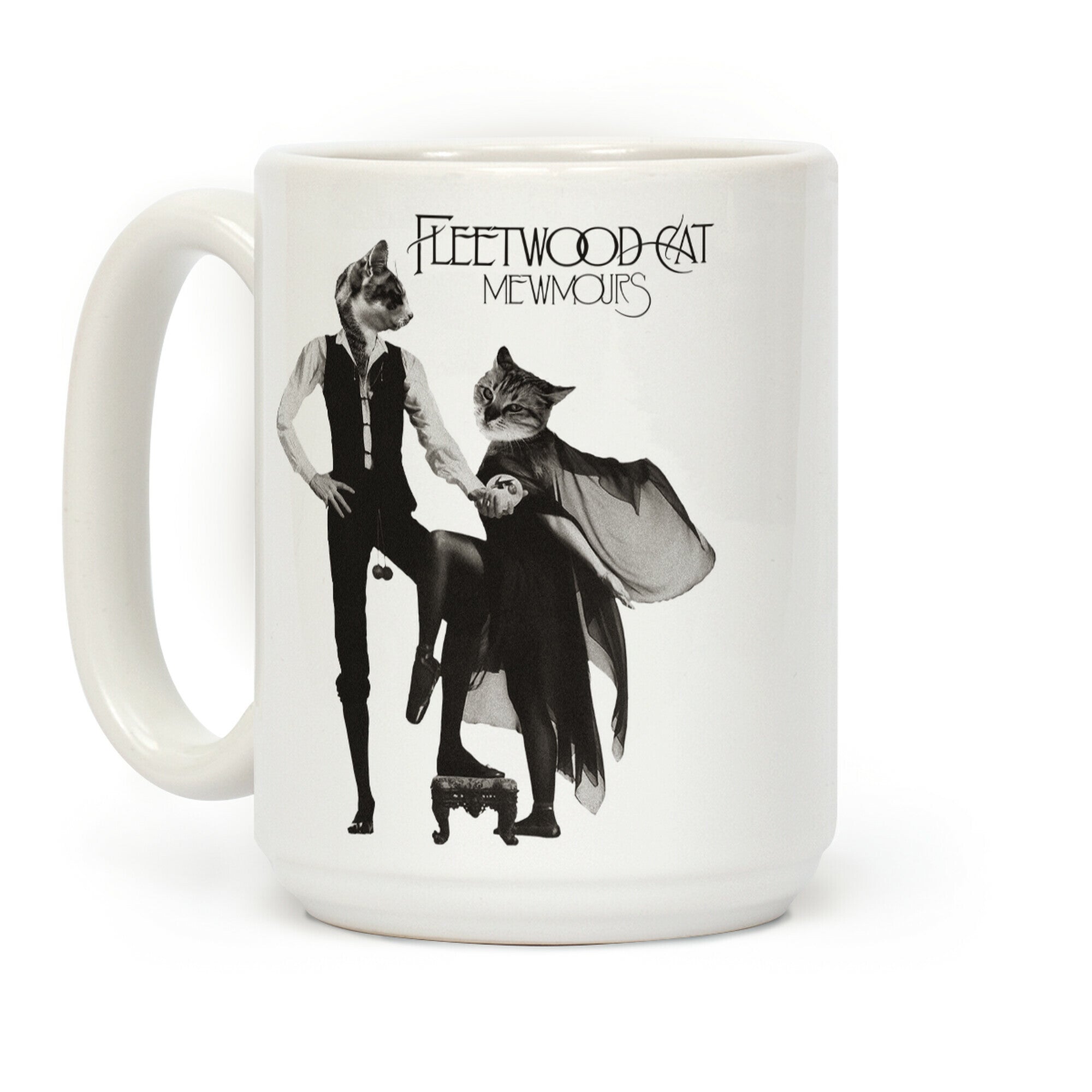 Fleetwood Cat Mewmours Mashup Coffee Mug